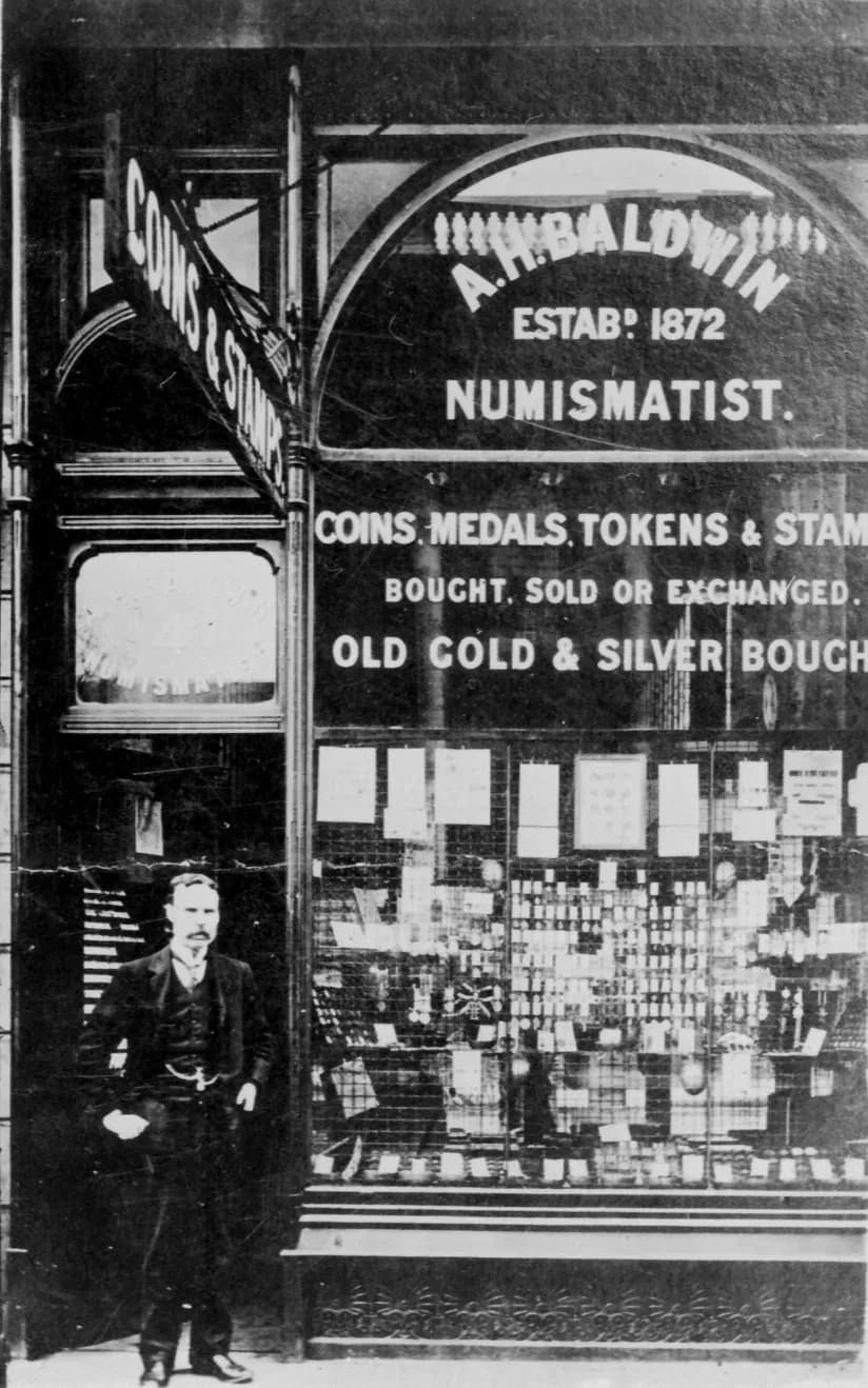 AH Baldwin's Shop 1872