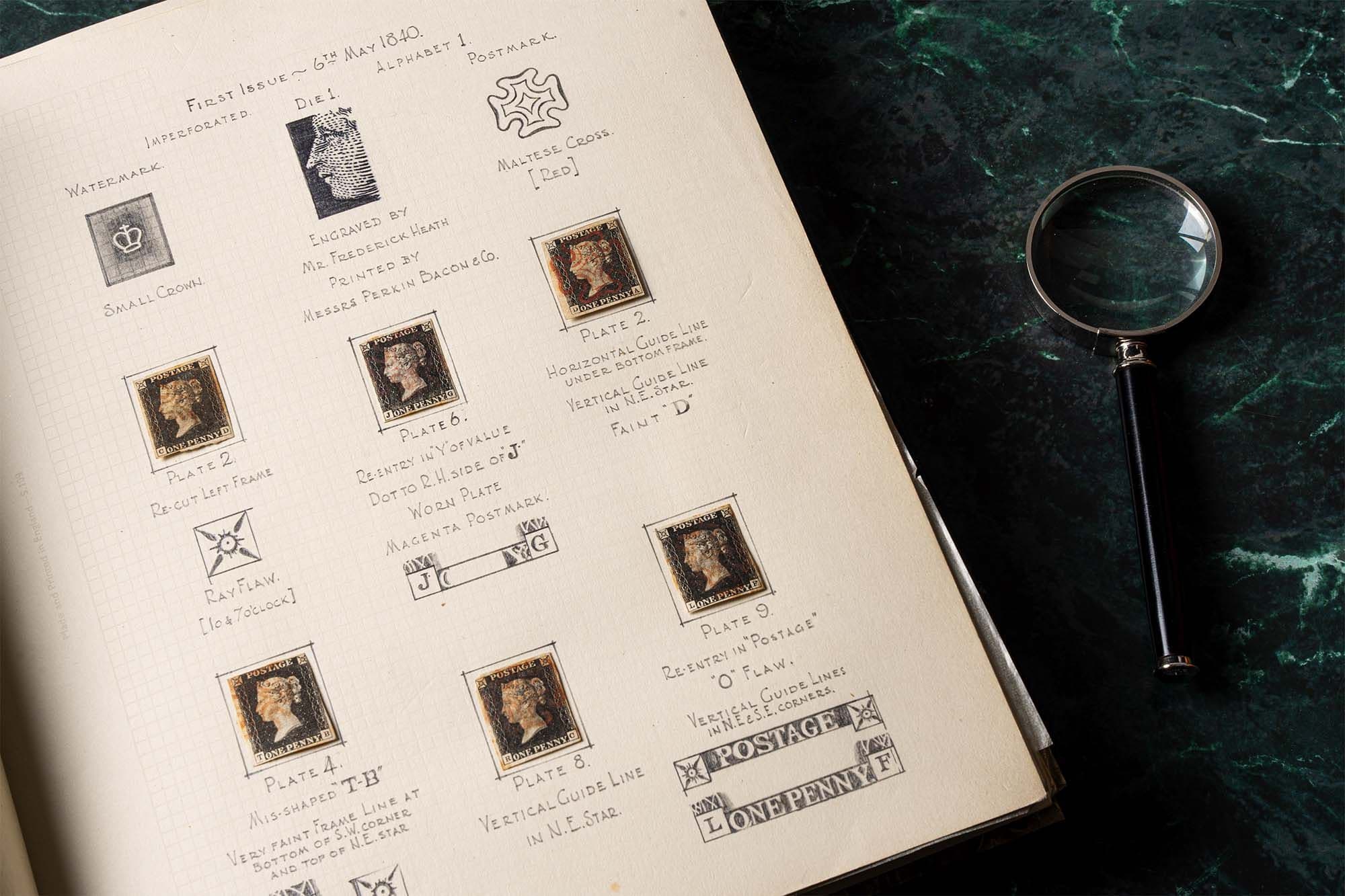 1d 'Penny' Black Collection