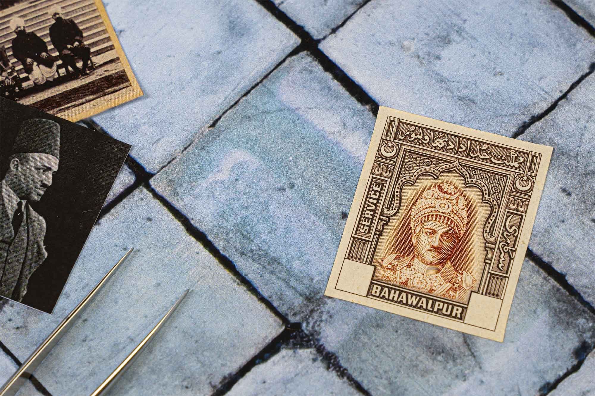 Bahawalpur 1945 Official unissued high value design proof