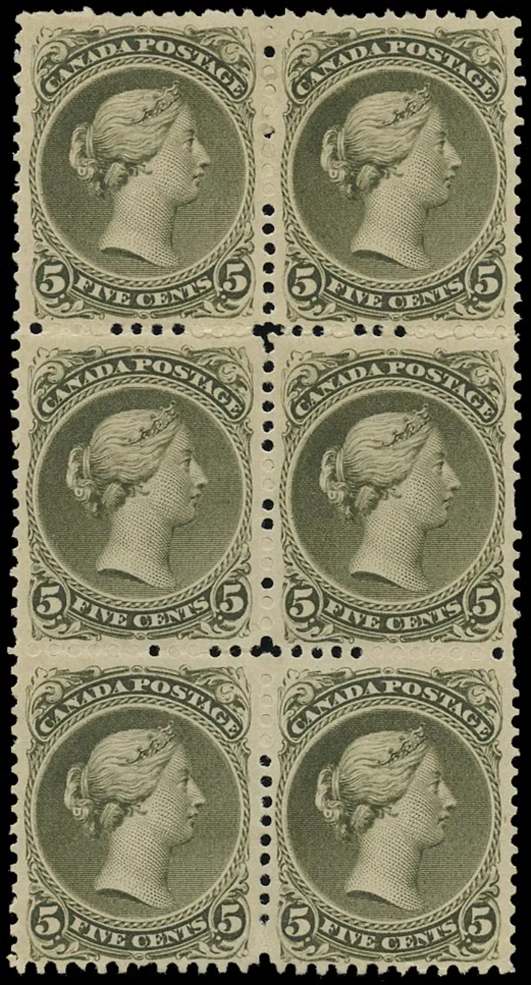 5 Rare Canadian Stamps