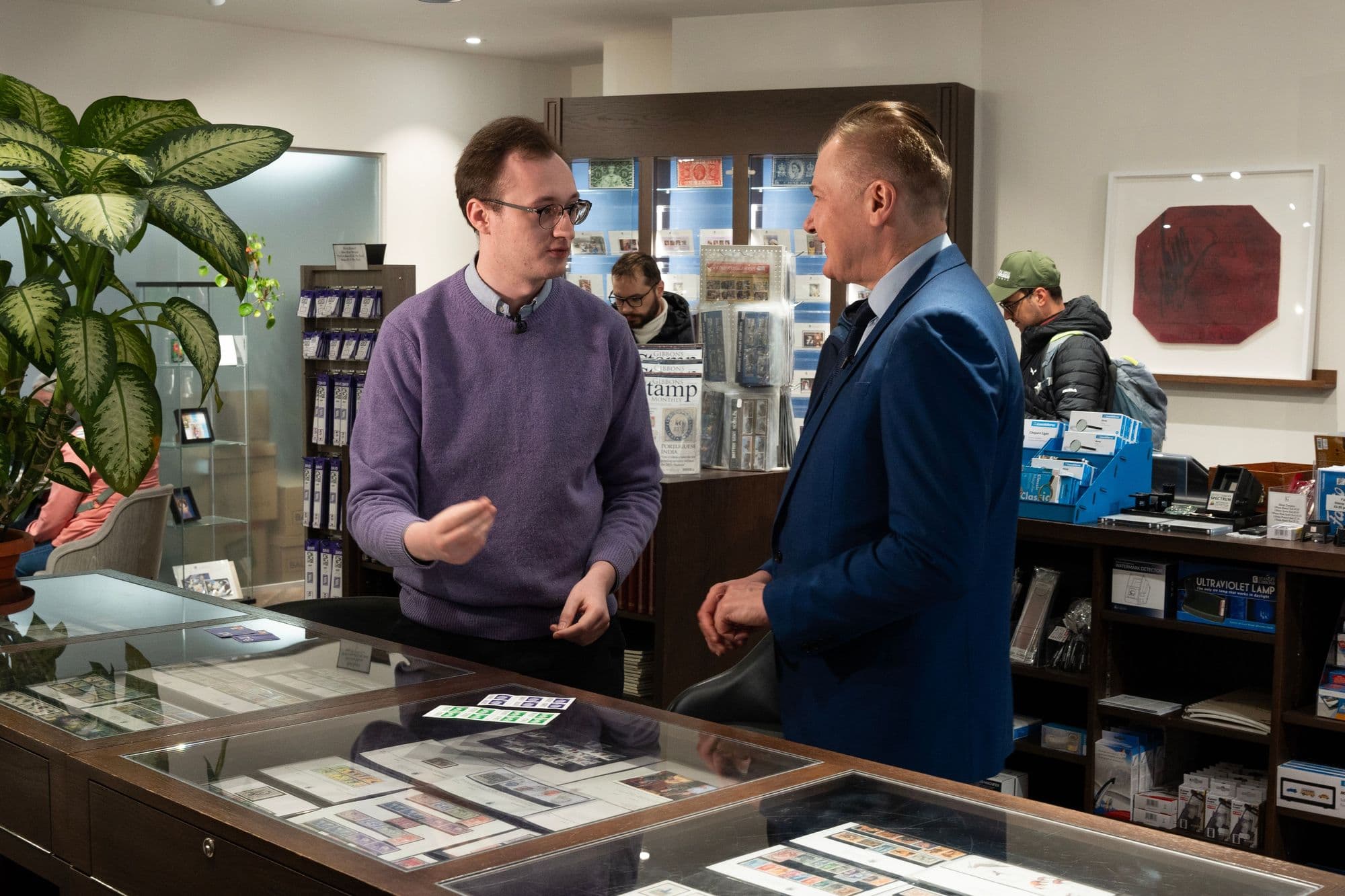 Oscar Young featuring on ITV news