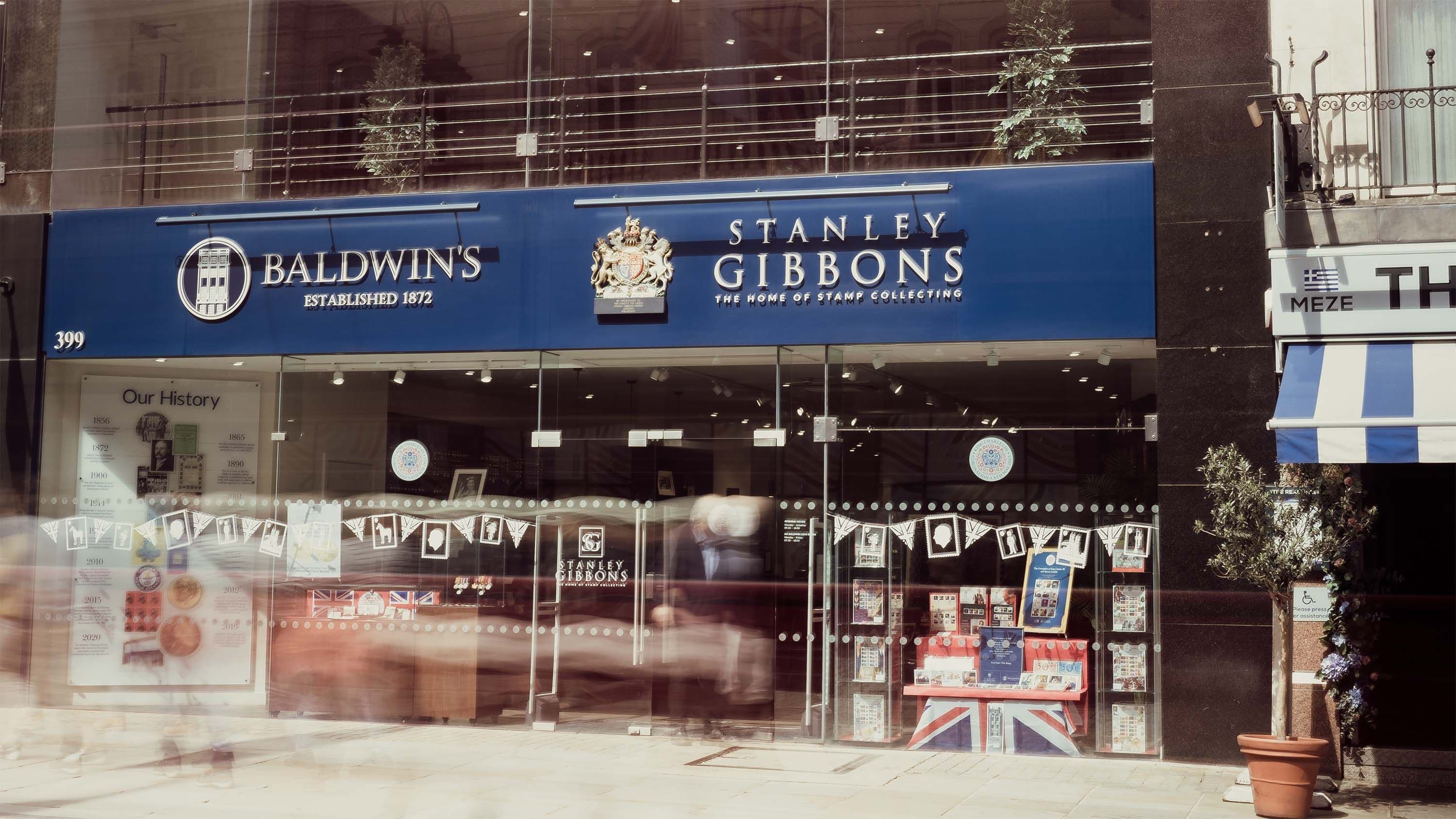 Stanley Gibbons Baldwin's 399 Strand London