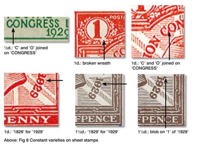 Great Britain: The 1929 Postal Union Congress Issue